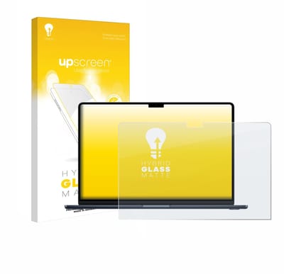 upscreen - Screenprotector voor Apple MacBook Air 15" M5 2026 - Folie Beschermfolie Beschermglas matte