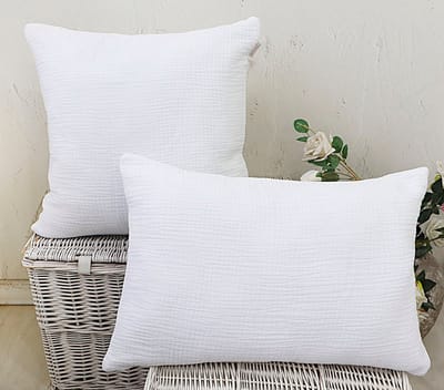 Heckettlane Kussen Noah Brilliant White 50 x 50 cm