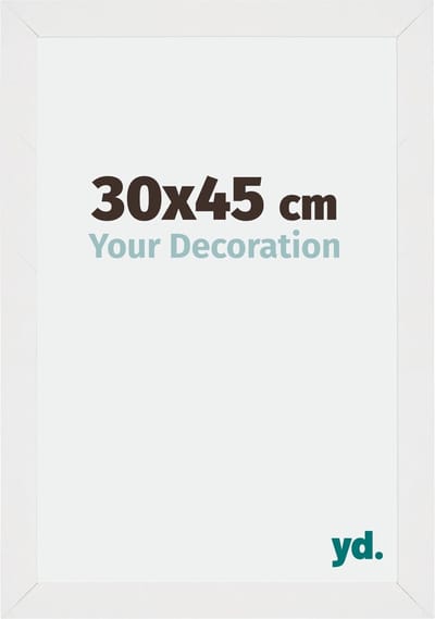 Your Decoration - Fotolijst 30x45 cm - MDF - Wit Hoogglans - Mura