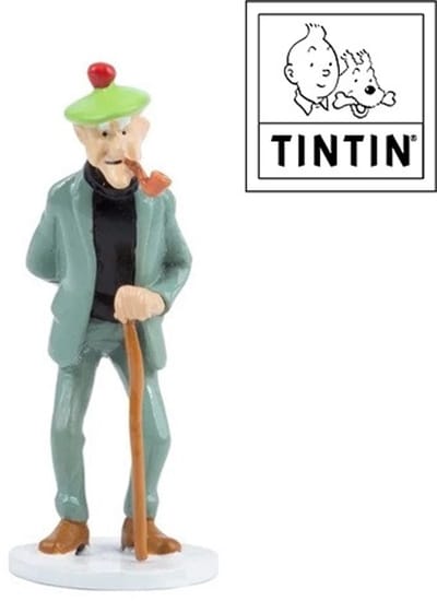 Kuifje verzamelfiguur - Tintinimaginatio - Metalen schot - Nr. 46546 -6,5 cm