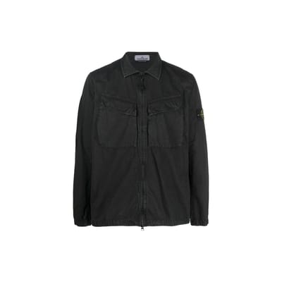 Surchemise Stone Island Noir Homme Hauts 7715101WN-V0129 S black