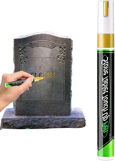 Verfpennen voor hout - Timmerman marker - Kunst projecten - Waterdicht UV-bestendig - 15 cm - Goud