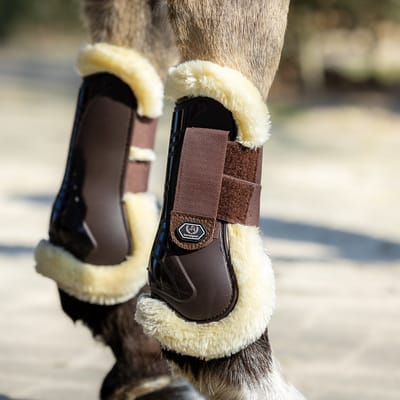 Horsegear Peesbeschermers Horsegear Hglexi Bruin