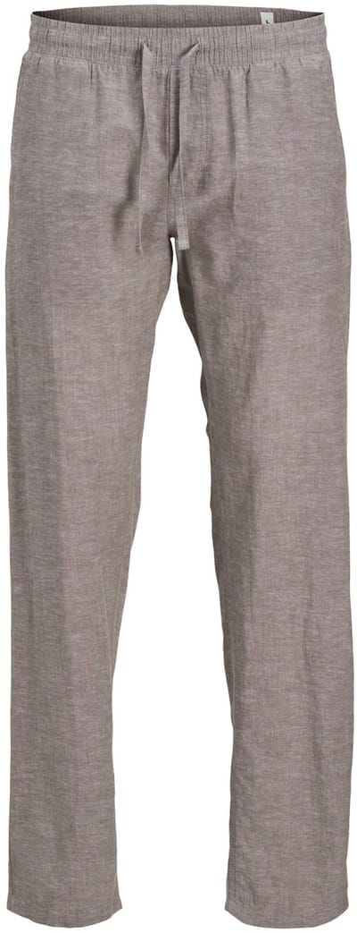 JACK&JONES - JPSTKANE SUMMER LINEN BLEND JOGGER SN - Heren - Broeken