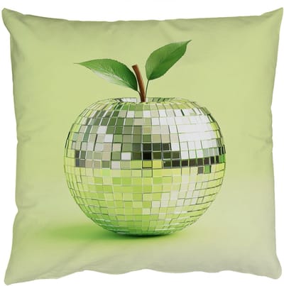 Sierkussens - Kussentjes Woonkamer - 50x50 cm - Groen - Disco - Decoratie - Appel