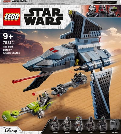 LEGO Star Wars™ The Bad Batch™ aanvalsshuttle 75314