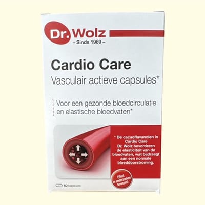 Dr. Wolz Cardio Care | Supplement voor Hartpatienten en vaatklachten