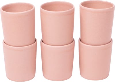 Kade 171 Madeira koffiekopjes 6 stuks 150 ml - Portugees stoneware roze