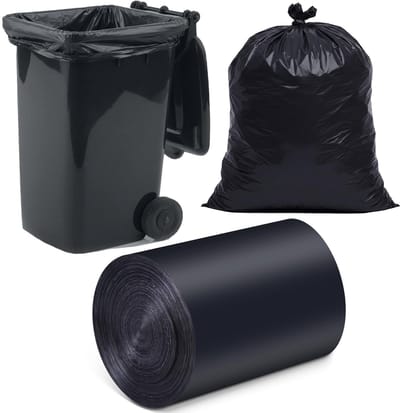 Dailygoods- Vuilniszakken 60 Liter - Extra Sterk - Lekvrij - Geurwerend - Duurzaam - Scheurvast - Voor Huishoudelijk Gebruik - Afvalzakken