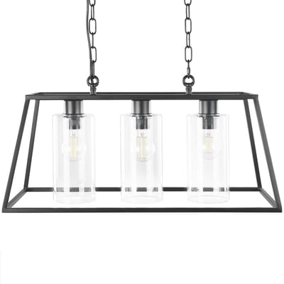 MUGER - Hanglamp - Zwart - IJzer