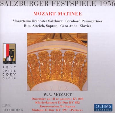 Mozarteum Orchester Salzburg - Mozart: Mozart Matinee Salzburger Festspiel (CD)
