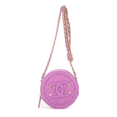 Filigree Round Crossbody  Schoudertas