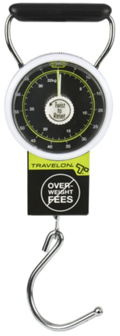 Travelon Bagageweegschaal - Analoog - Koffer Weegschaal - Tot 34KG