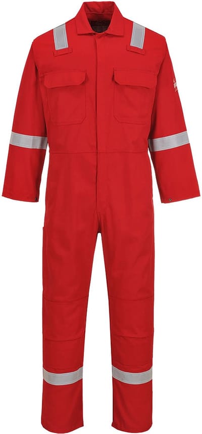 Portwest Bizweld Iona FR Overall BIZ5 - Rood - L