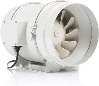 Inline Afzuigventilator 200 mm Kanaalventilator met Laag Energieverbruik