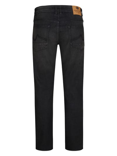 Petrol Industries - Heren Tapered Fit Jeans Tallis - 98% katoen - Tapered pasvorm - 5-pocket - Vintage wash - Zwart - Maat W28L32