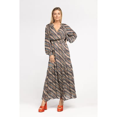 Ibana Donna Print Lurex Print Batik Size: 34 | Maxi Dresses Outlet | Dames |
