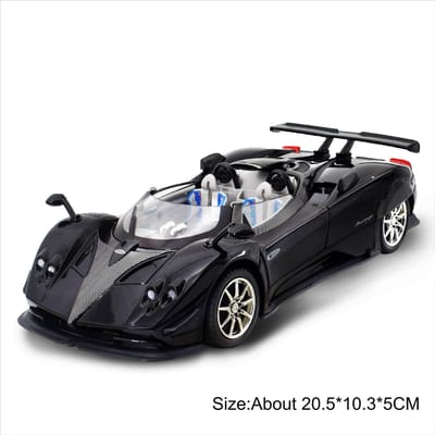 1:Modèle Réduit de Voiture Pagani Huayra Bc Zonda Hp Échelle 24 Jouet Métal Moulé Sous Pression Miniature Véhicules avec Musique Lumière Modèles Ornements Hobby Cadeaux