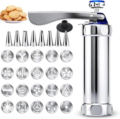 ZMR® Krokettenmaker - Krokettenmachine - Krokettenpers - Zilver - 22cm x 21cm x 6cm