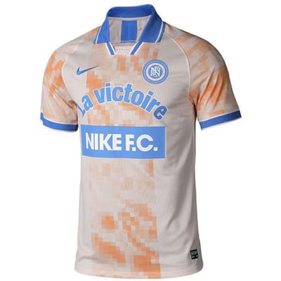 Polo Nike Homme Orange Rouge Col Polo Coupe Droite Modérée AQ0661-838 XL