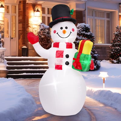 PIPIPOXER- Opblaasbare Sneeuwman - 180cm LED´S - Verlichting