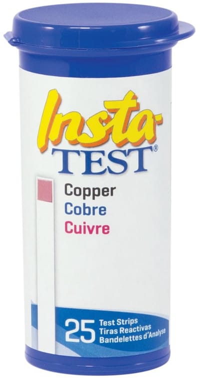 Teststrips Koper Meten Zwembad en Hottub - 25 Stuks