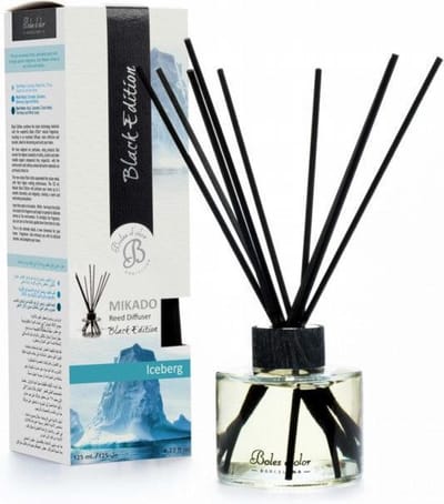 Boles d'olor Black Edition geurstokjes - 125 ml  - Iceberg