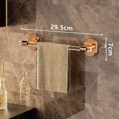 Barre de serviette de bain dorée et argentée, support pour rouleau de papier hygiénique, étagère de rangement pour salle de bain, cintre pour articles de toilette, accessoires de cuisine beige