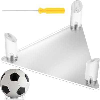 Acryl Ballenhouder voor Basketbal, Voetbal en Volleybal - Stevige Display Stand voor Sportballen en Decoratie