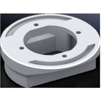Rittal CP 6212.500 Adapter Star Aluminium Lichtgrijs 1 stuk(s)