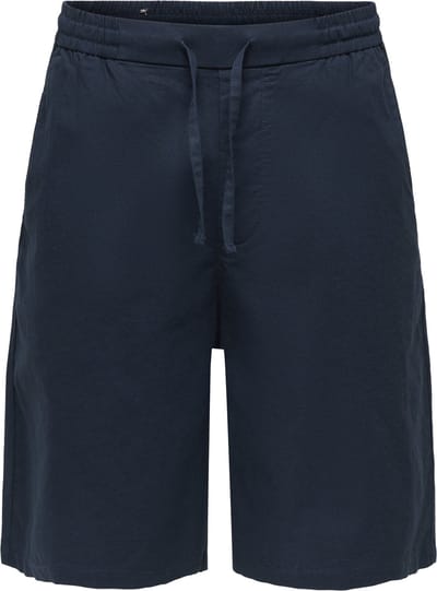 ONLY&SONS - ONSDAVES WIDE COT LIN 0007 SHORTS - Heren - Bermuda shorts