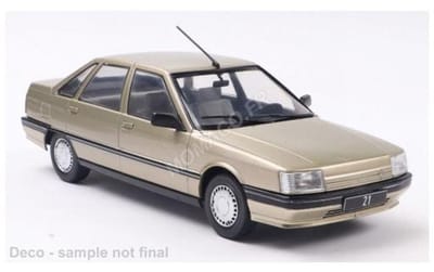 Renault 21 1986 Beige Modelauto 1/24 Whitebox