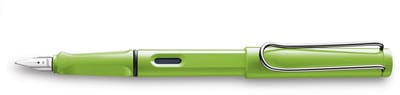 LAMY safari vulpen groen LH - Comfortabel schrijven voor linkshandigen