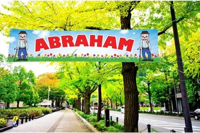 Abraham PVC spandoek 200 x 50 cm