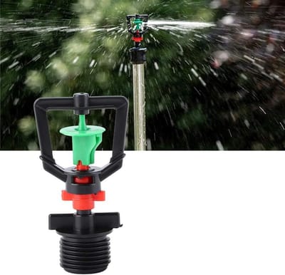 Sprinklersysteem Mondstukken - Watersproeiers - Tuin Bewateren - Gelijkmatige Watergift - 20 Stuks - Zwart