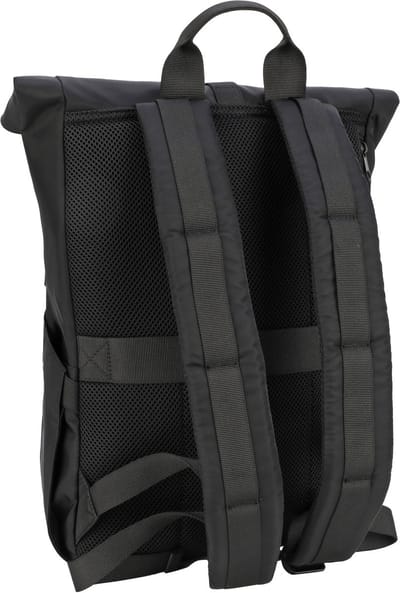 strellson Vrije tijd rugzak Rugzak met laptopvak Wood Street Eddie Backpack Black Zwart