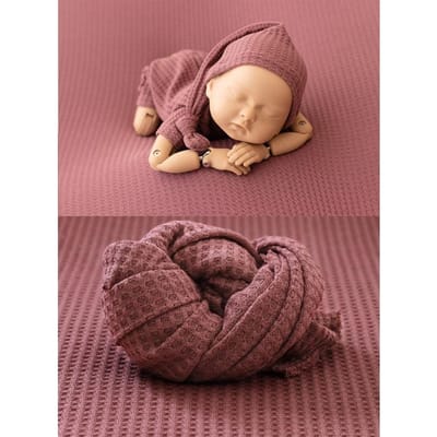 Pasgeboren Fotografie Deken Baby Gebreide Wikkeldoek Foto Achtergrond Opname Studio Fotografia Achtergrond Manden Foto Rekwisieten (as the picture,only wrap 40 by150cm)