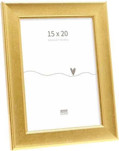 Deknudt Frames fotolijst S244A1 - klassiek goud - voor foto 15x20 cm
