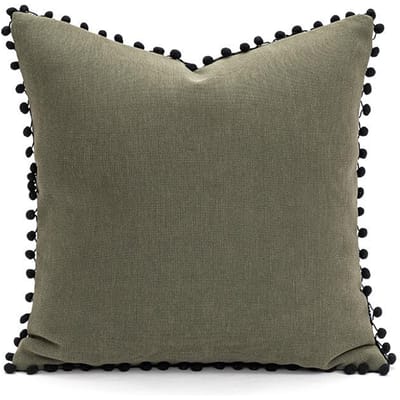 45x45CM Scandinavische Moderne Sierkussenhoes Verse Stempel Taillekussenhoes Decor Huis Decoratieve Kussensloop 45x45cm gray