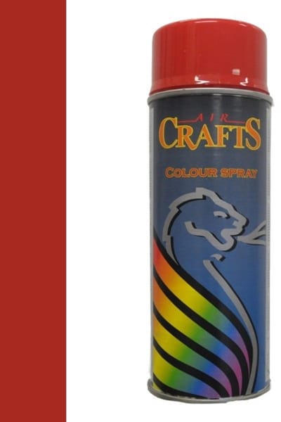 Motip aircrafts hoogglans lak RAL 3000 vuurrood - 400 ml.