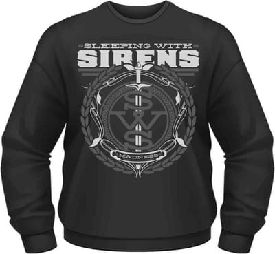Sleeping With Sirens Sweater/trui -S- Crest Zwart