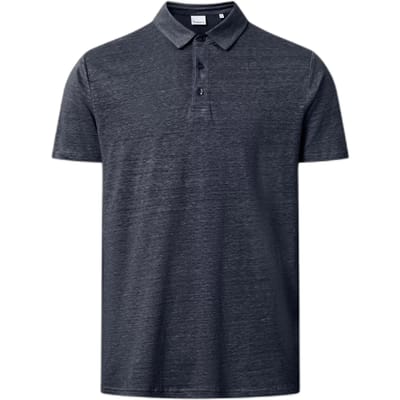 Knowledge Cotton Polo - Slim Fit - Blauw - XXL