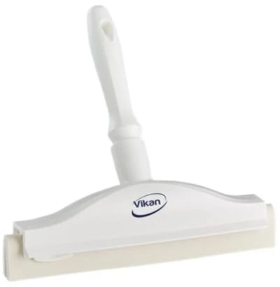 Trekker | Wit | Handtrekker | Vikan Klassieke Handtrekker – Dubbelbladige hygiënische schoonmaaktrekker