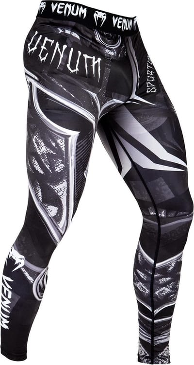 Venum Gladiator 3.0 spats - black/white - Zwart - L
