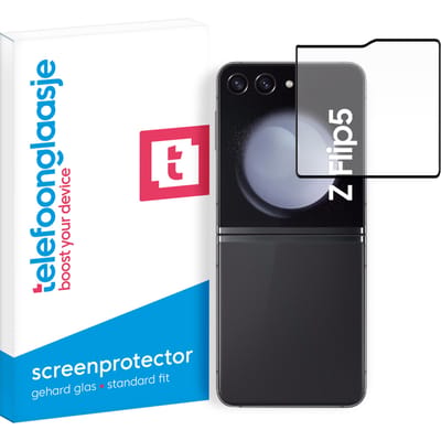Samsung Galaxy Z Flip5 screenprotector gehard glas Edge to Edge