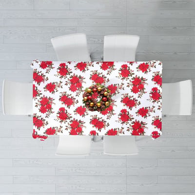 Tafelkleed Kerst Bestand Tegen Vlekken 180x130 cm - Tafellaken - Tafelzeil