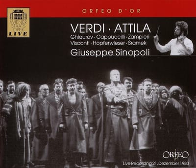 Nicolai Ghiaurov, Piero Cappuccilli, Mara Zampieri, Piero Visconti, Josef Hopferwieser, Alfred Sramek, Giuseppe Sinopoli - Verdi: Attila (2 CD) (Remastered)
