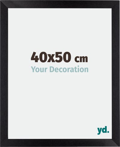Your Decoration - Fotolijst 40x50 cm - MDF - Zwart Mat - Mura