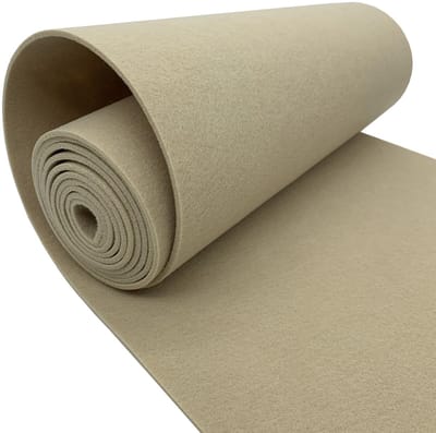 Dailygoods- Vilt 3 mm - Knutselvilt - Decoratievilt - Polyester - Handwasbaar - Breedte 30 cm - Lengte 250 cm