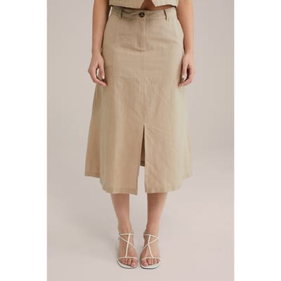WE Fashion Skirt Medium Length Beige Taglia: S | Minigonne Outlet | Donna | Marrone